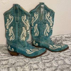 Corral turquoise boots